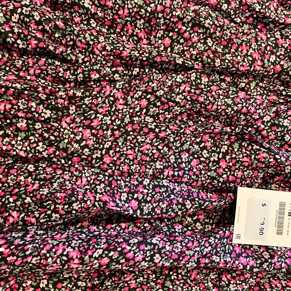 Zara Long Sleve Floral Dress - Picture 2 of 9